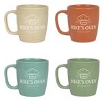 DX9052 13 Oz. Groove Ceramic Mug With Custom Imprint